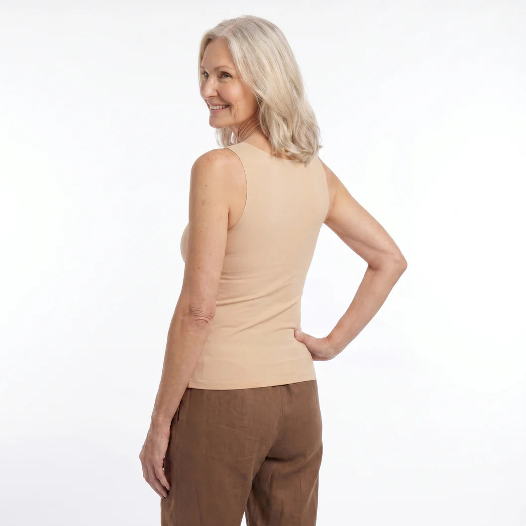 Canotta comoda con reggiseno integrato